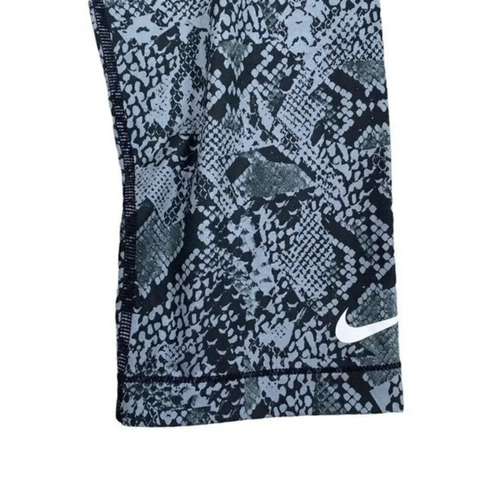 Nike Pro Leggings Snakeskin Graphic Size Medium